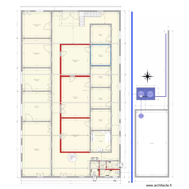 Plan LP4Y LPC Howrah V6. Plan de 