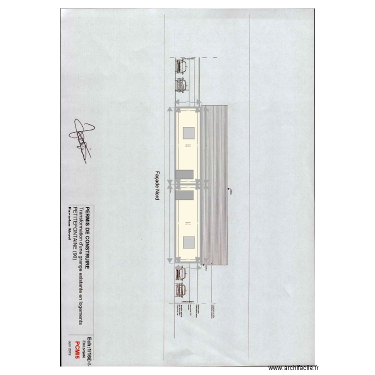 MAIRIE ETAGE . Plan de 0 pièce et 0 m2