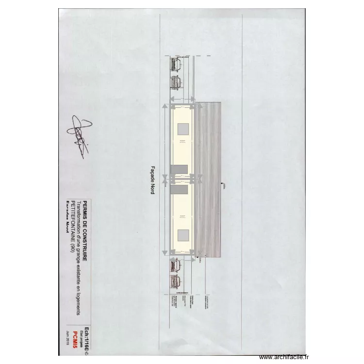 MAIRIE ETAGE . Plan de 