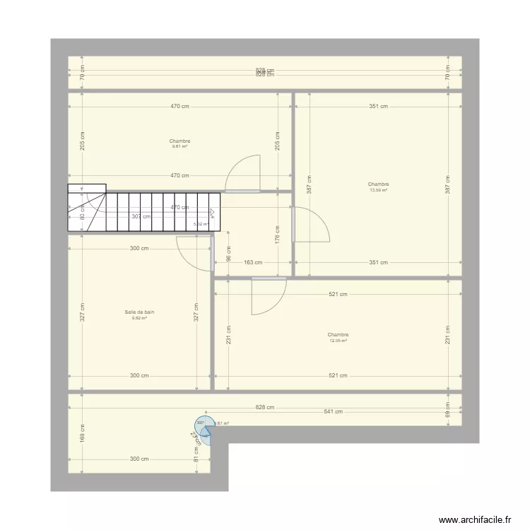 BERTRAND ETAGE. Plan de BERTRAND ETAGE. Plan de