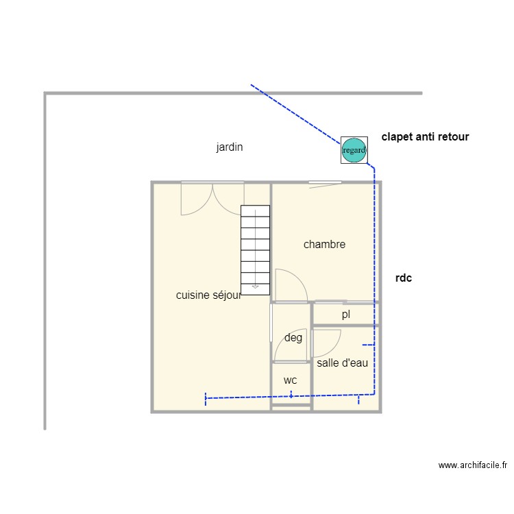 guisembert ass. Plan de 7 pièces et 24 m2