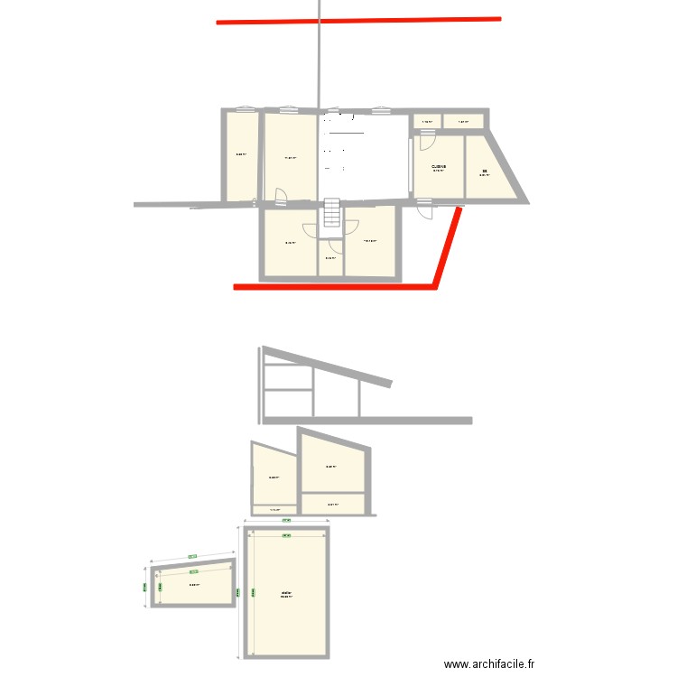 logement 3. Plan de 0 pièce et 0 m2