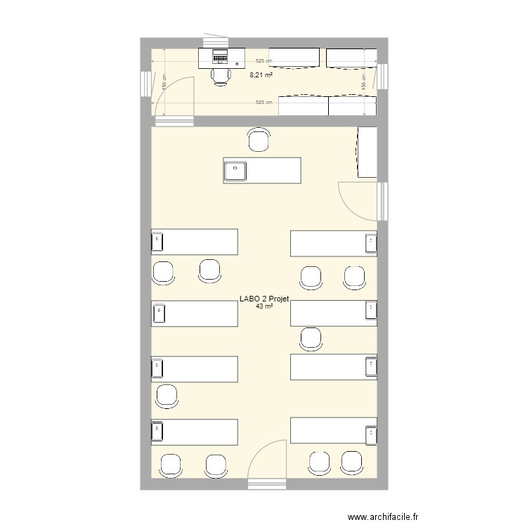 LYCEE DE LUNION LABO 2 PTITE PAILLASE. Plan de 0 pièce et 0 m2