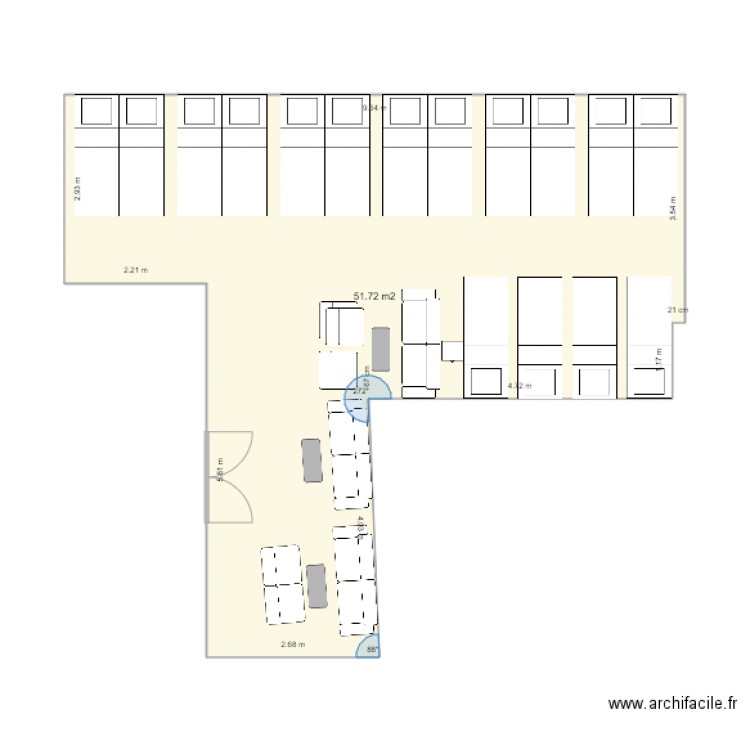 hammam. Plan de 0 pièce et 0 m2