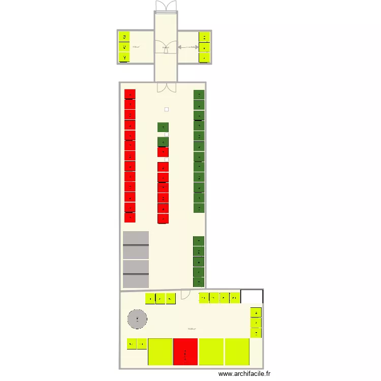 Cave Le Nid V2 2019. Plan de 