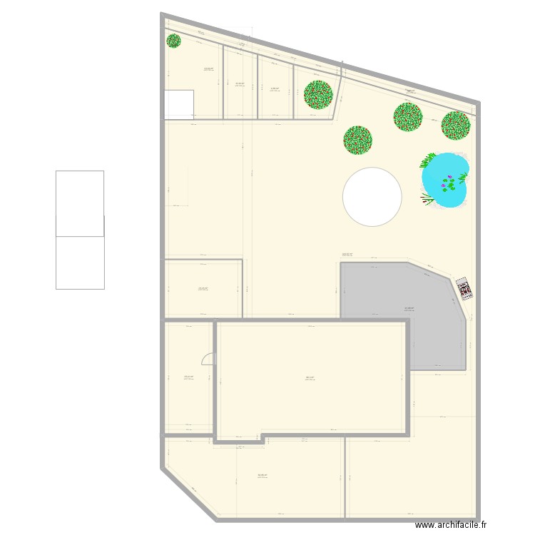 maison David and co2. Plan de 11 pièces et 639 m2