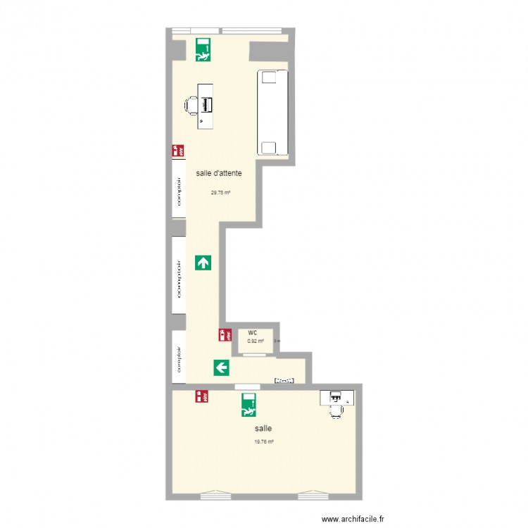 AUTO ECOLE PARIS 15E. Plan de 0 pièce et 0 m2