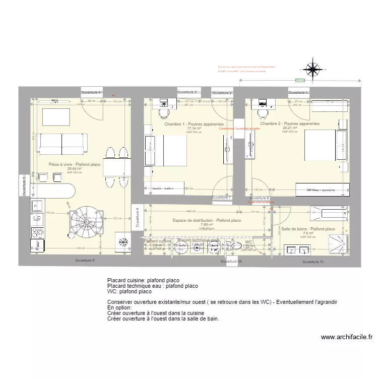 20201006 Maison de ferme RDC avec colimaçon. Plan de 20201006 Maison de ferme RDC avec colimaçon. Plan de