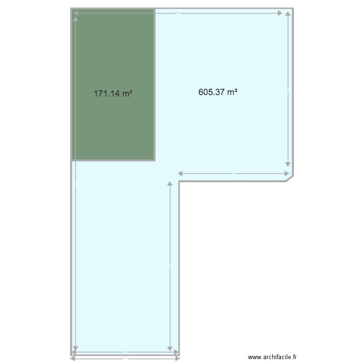 SCI LEVON . Plan de 0 pièce et 0 m2