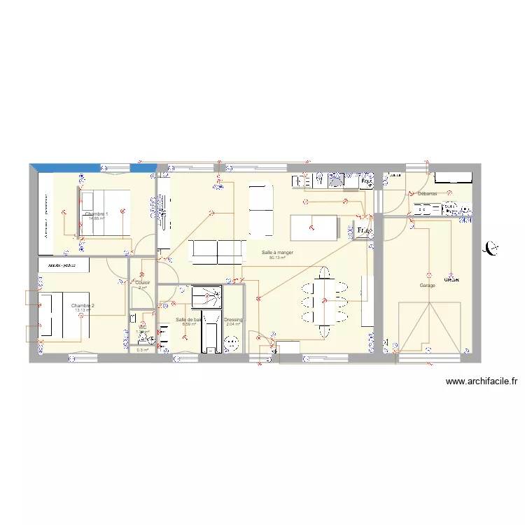 MAISON 2. Plan de MAISON 2. Plan de