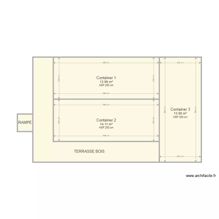 Plan 1 Harmonia. Plan de 