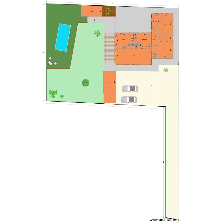 maison muy plan maison et jardin 1. Plan de 0 pièce et 0 m2