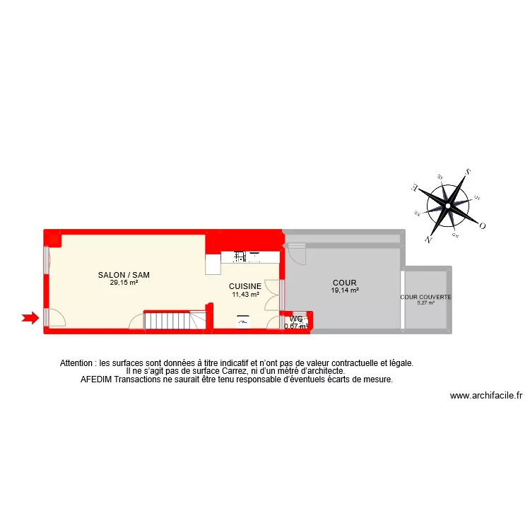 BI 9612 ETAGE 2. Plan de 
