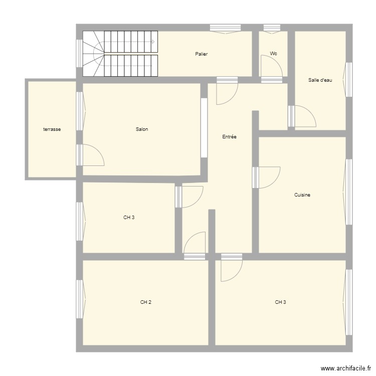 Croquis WALK . Plan de 0 pièce et 0 m2