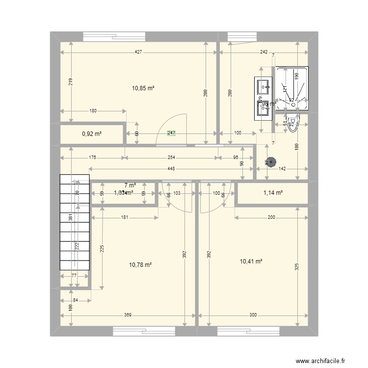 Elevation. Plan de 0 pièce et 0 m2