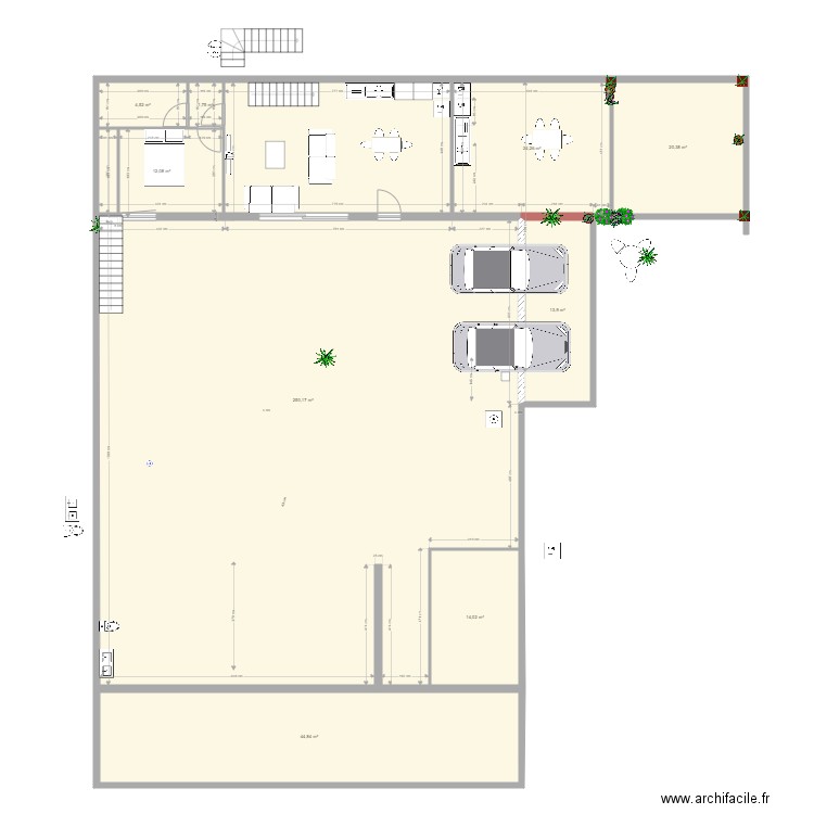 ruso 2. Plan de 0 pièce et 0 m2