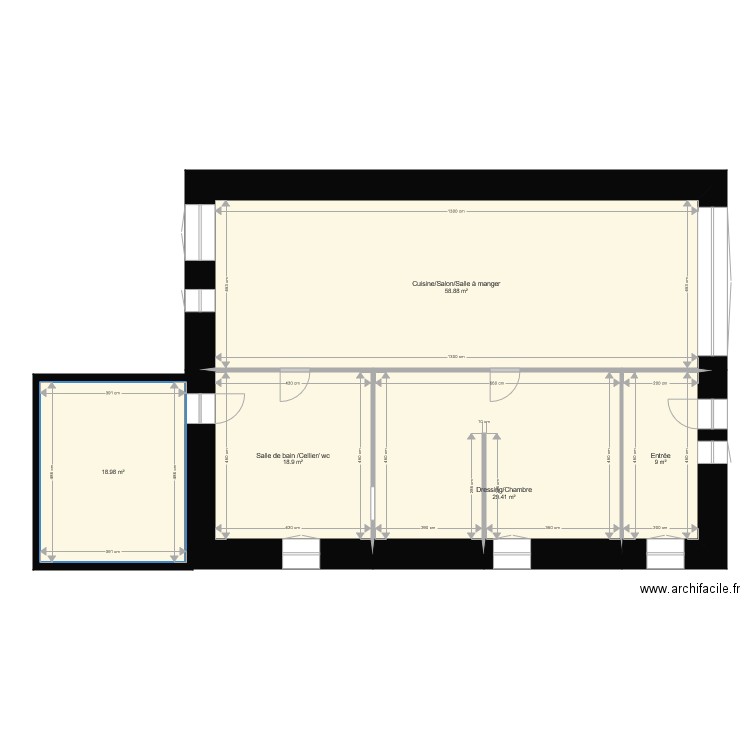 Fermette verne. Plan de 0 pièce et 0 m2