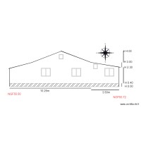 facade SUD                  chalet 48