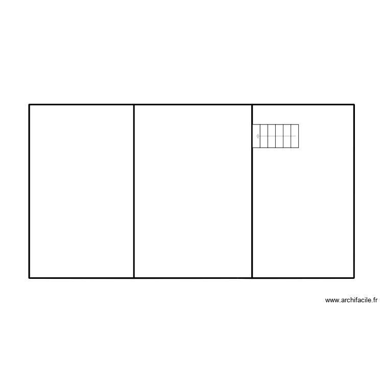 CHAPELLE DEUXIEME ETAGE. Plan de 