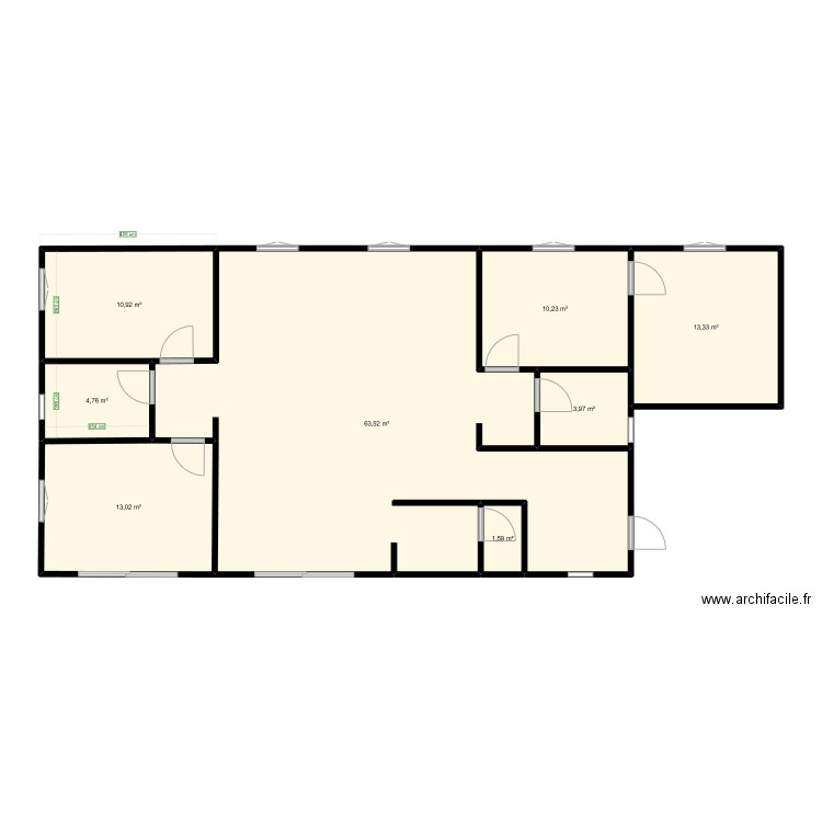 portzic. Plan de 0 pièce et 0 m2