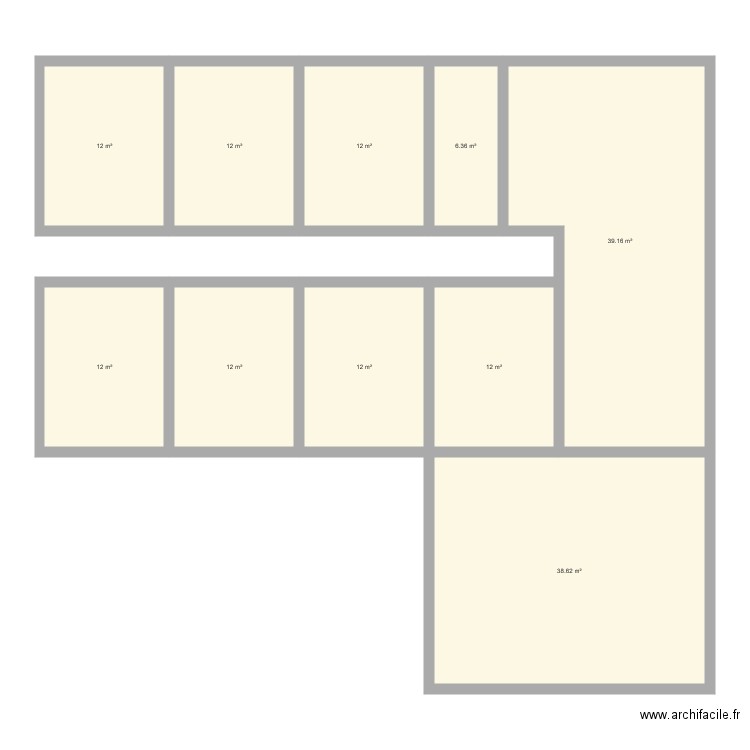 plan maison 8 chambres. Plan de 0 pièce et 0 m2