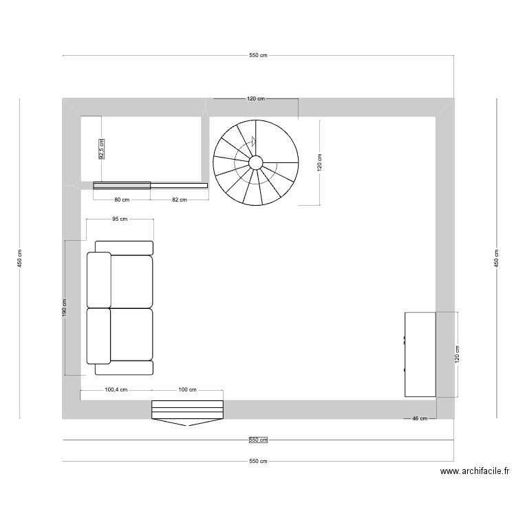 TEST Cotation. Plan de 0 pièce et 0 m2
