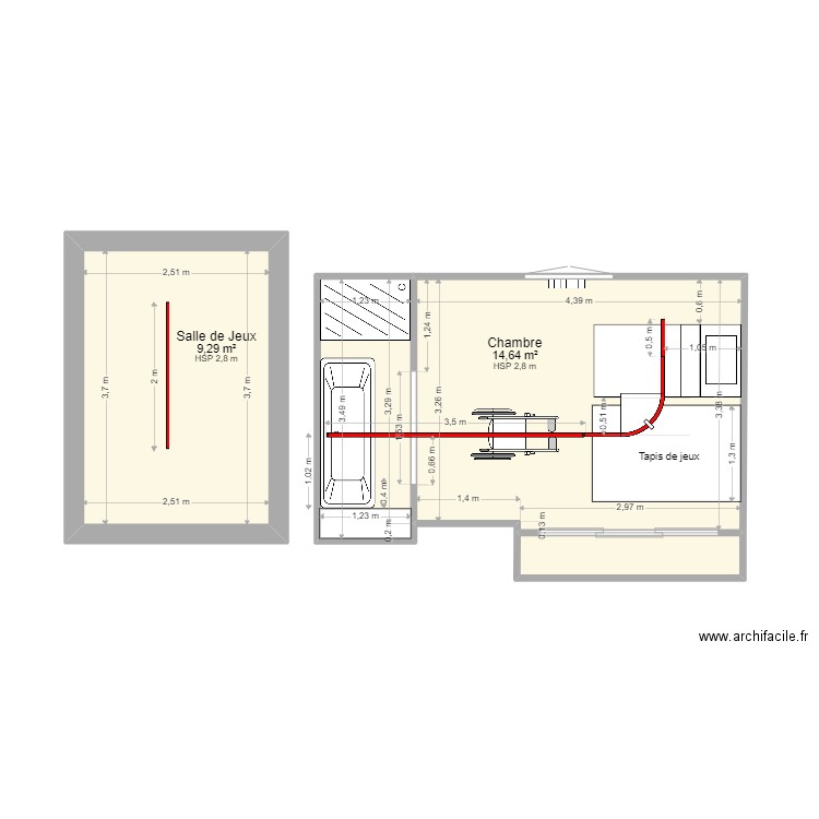 JAGAUD. Plan de 0 pièce et 0 m2