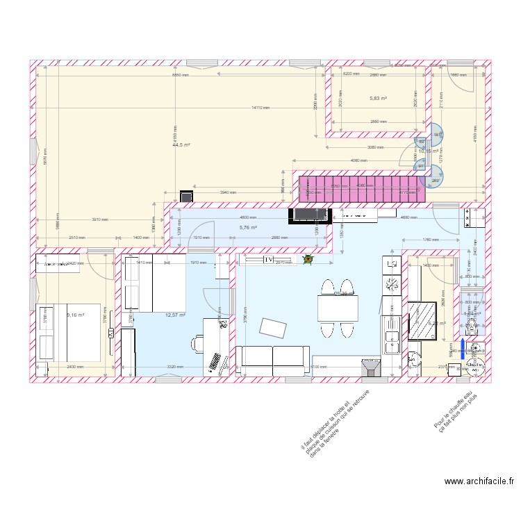Plan Mic1 Samoens. Plan de 0 pièce et 0 m2