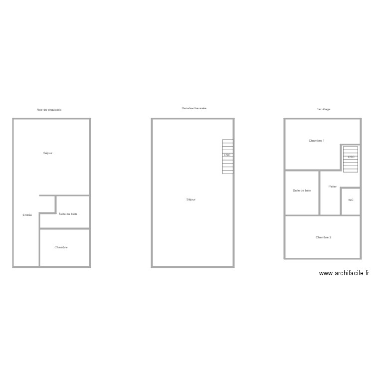 5 cannes neuvizy. Plan de 0 pièce et 0 m2