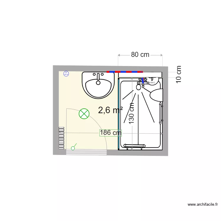 PIREZ projet. Plan de 