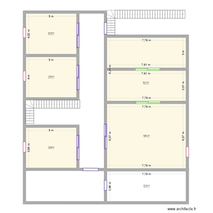 DREAMM. Plan de 6 pièces et 180 m2
