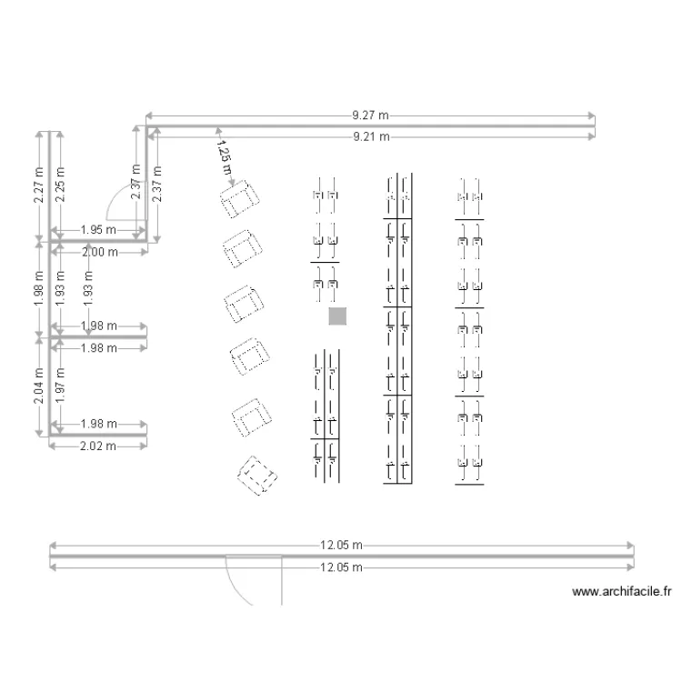 Salle 2 30 STG V2. Plan de Salle 2 30 STG V2. Plan de
