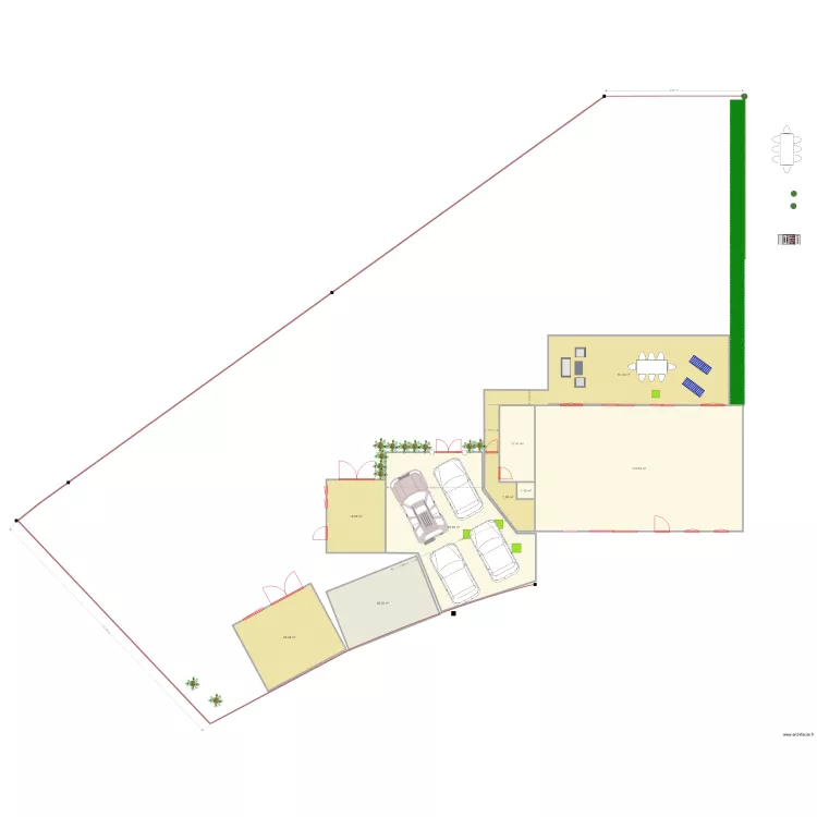 terrasse 1. Plan de terrasse 1. Plan de