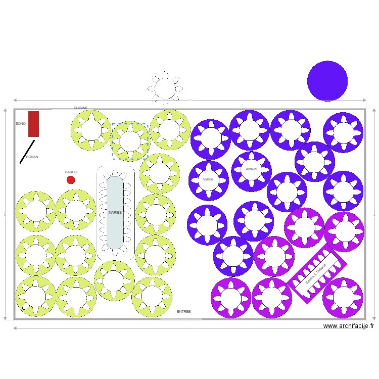 PLAN DE LA TENTE v5. Plan de 0 pièce et 0 m2