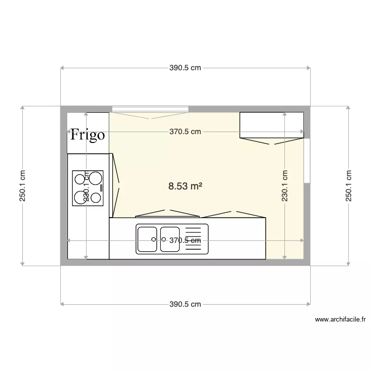 cuisine 2. Plan de 