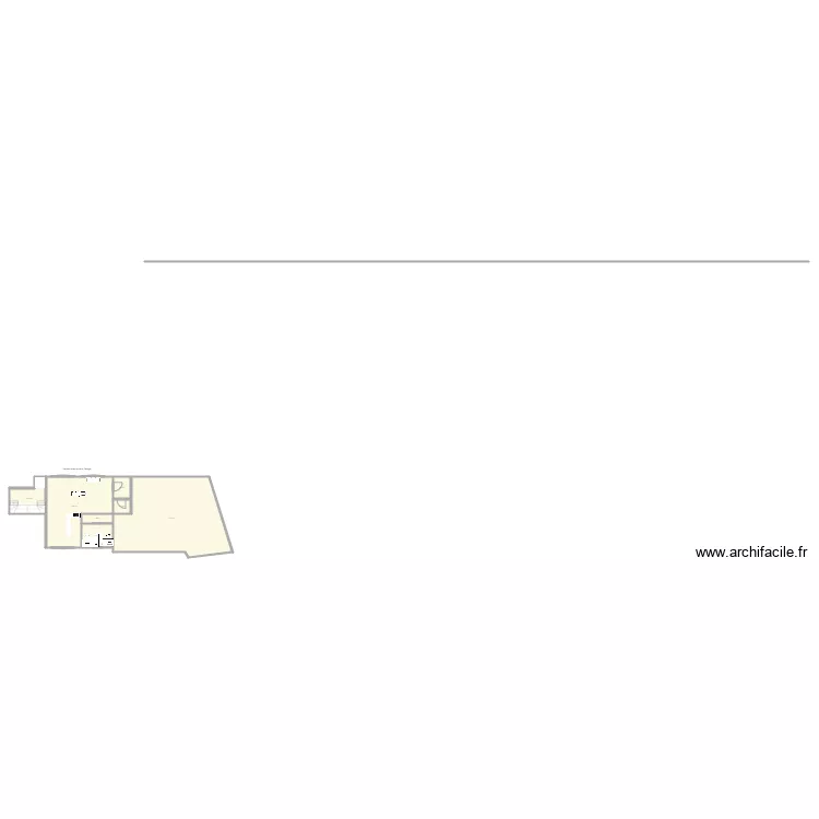 R&eacute;ception. Plan de 