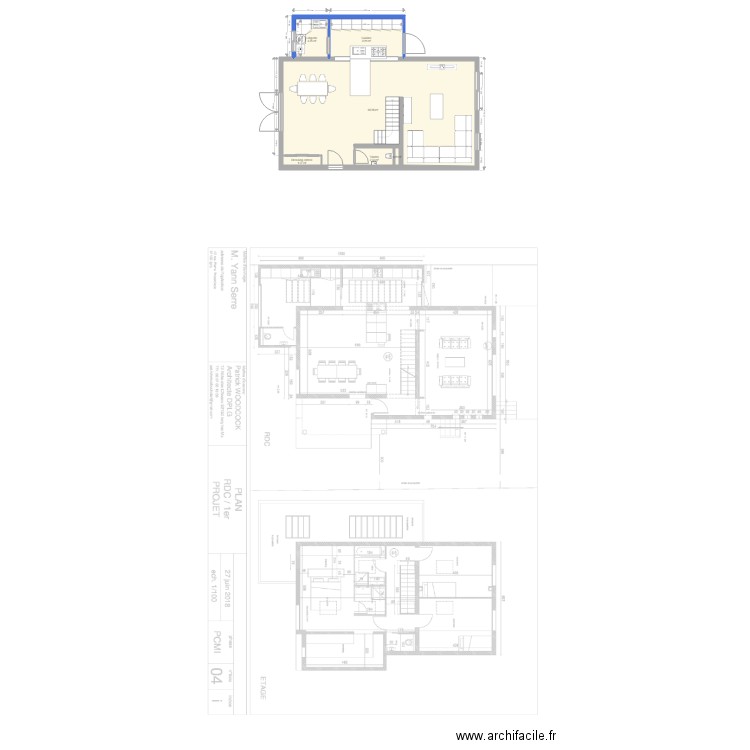 Igny  Yann. Plan de 0 pièce et 0 m2