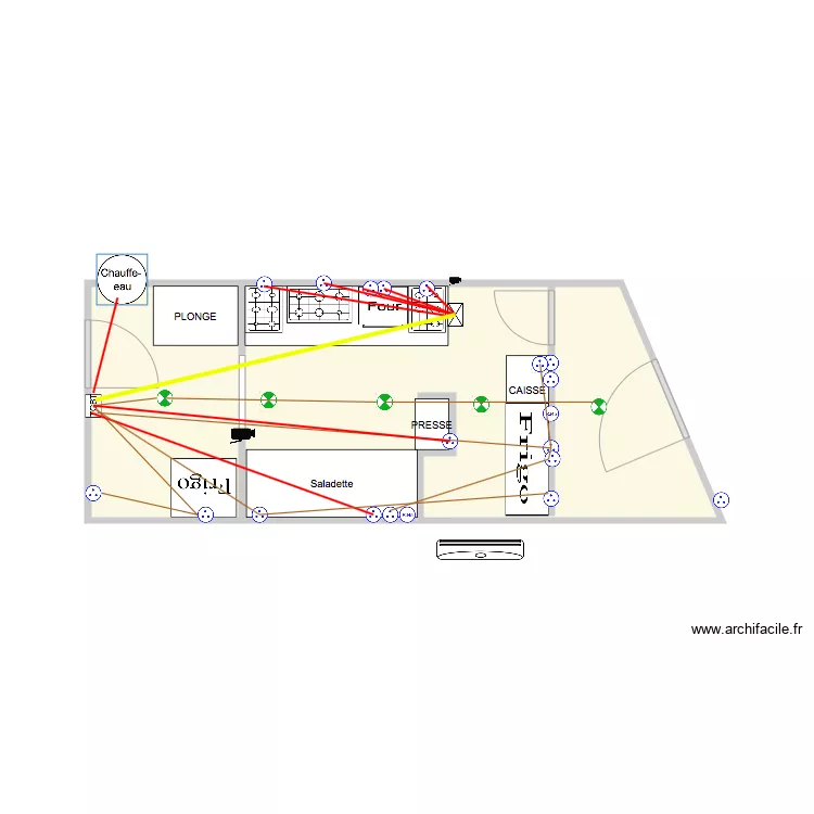 Projet 30400. Plan de 