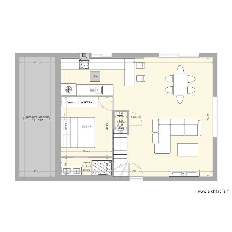 maison2. Plan de 0 pièce et 0 m2