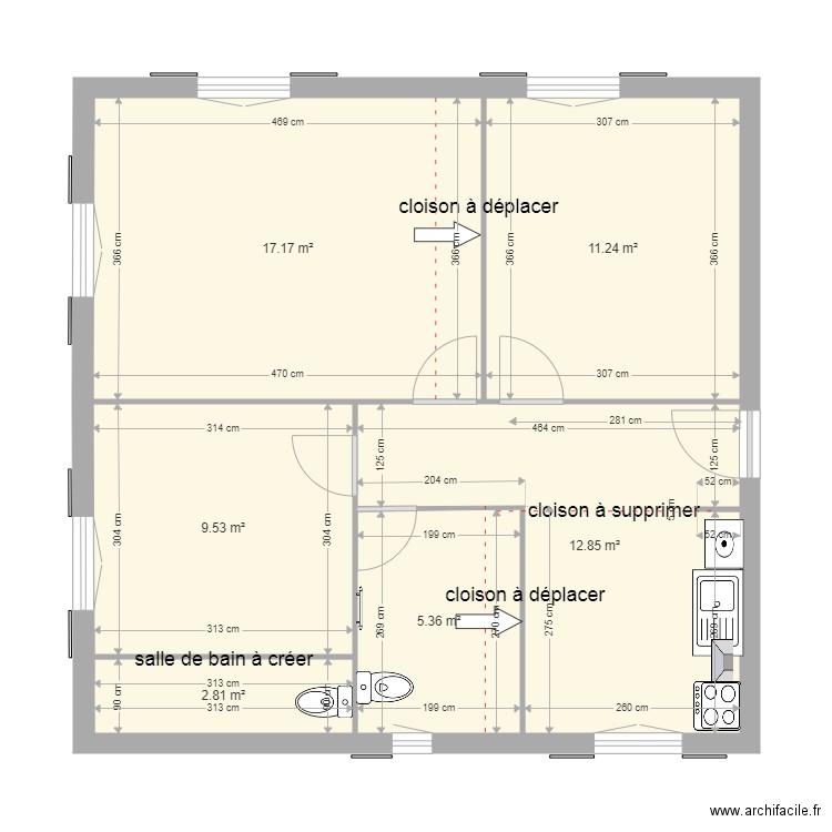 plan villefranche fini. Plan de 0 pièce et 0 m2