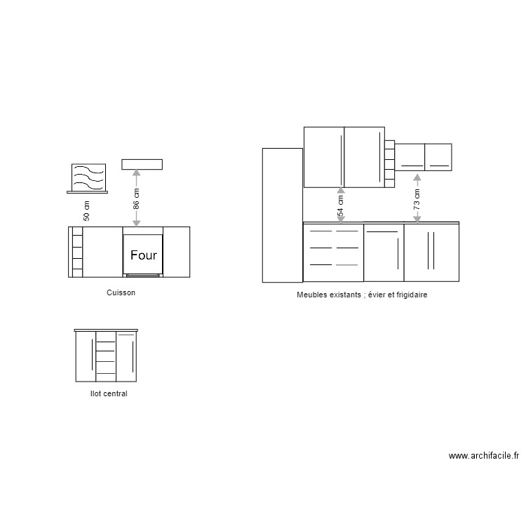 meubles de face 16 mai. Plan de 0 pièce et 0 m2