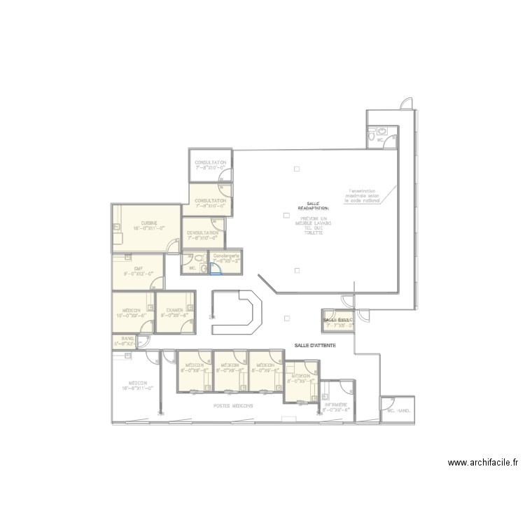 Plan FM2. Plan de 0 pièce et 0 m2