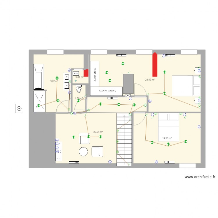 mirebeau 4 elec. Plan de 0 pièce et 0 m2