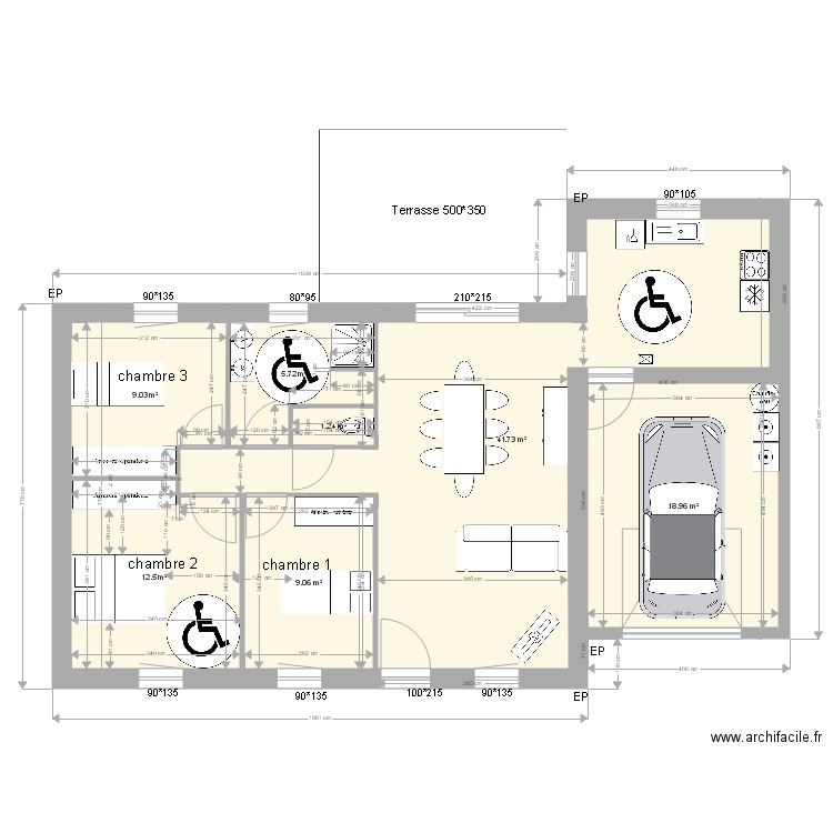 plantravauxdéfinitifs4062018. Plan de 0 pièce et 0 m2