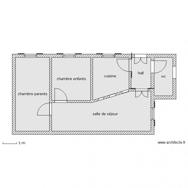 KHALED. Plan de 0 pièce et 0 m2