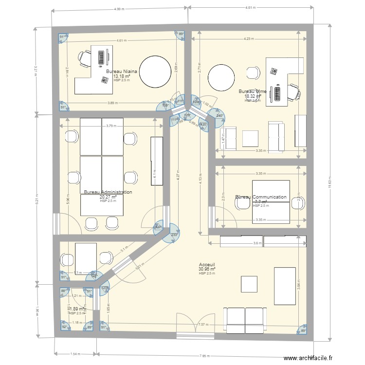 3em etage. Plan de 0 pièce et 0 m2