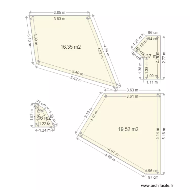 PAUL DOUMER . Plan de 