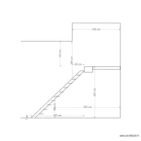 Escalier Mezzanine Entr&eacute;e D&eacute;part 175