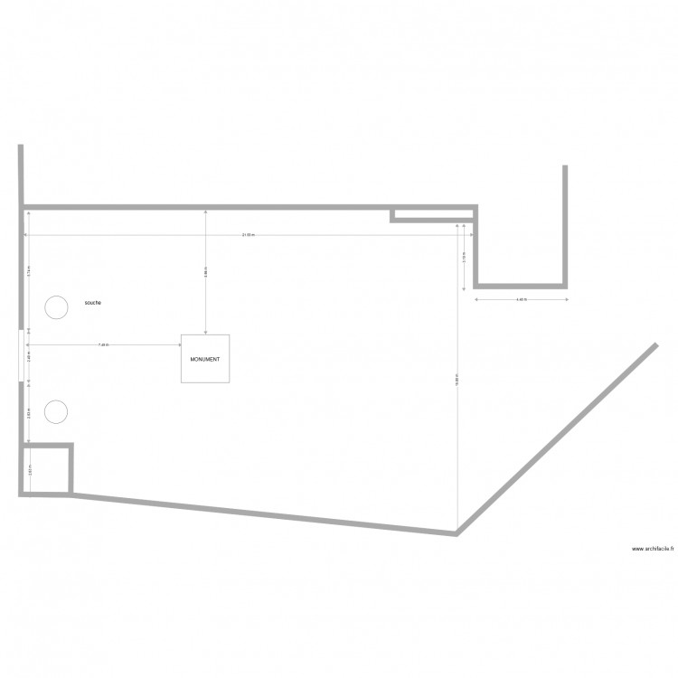 amenagement eglise. Plan de 0 pièce et 0 m2