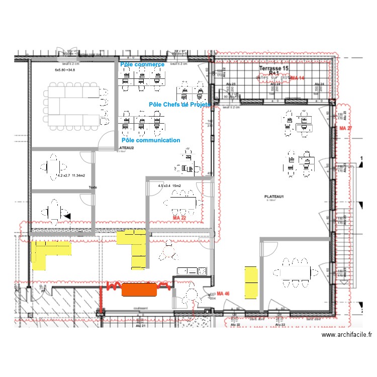 Lorientprojet2. Plan de 0 pièce et 0 m2